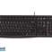 Клавиатура Logitech K120 для бизнеса Черная раскладка ES 920-002518 изображение 1