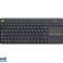 Logitech безжична сензорна клавиатура K400 Plus черна US-INTL-Layout 920-007145 картина 1