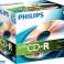 CD-R Philips Audio 80min 10pcs caja de cartón caja de joya CR7A0NJ10 / 00 fotografía 1