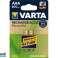 Varta Nikel-Metallhydrid Akku AAA Micro Ni-MH (2er Pack) 56813 101 402 fotka 3