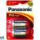 "Panasonic" baterija šarminis kūdikis C LR14, 1.5V lizdinė plokštelė (2 pakuotės) LR14PPG / 2BP nuotrauka 1