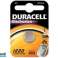 Duracell-batteri lithiumknapcellebatteri CR1220 3V blister (1-pakke) 030305 billede 1