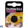 Батарейки Duracell CR1620 Lithium кнопки батареї 3В блістер (1-Pack) 030367 зображення 1