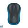 Logitech Wireless Mouse M185 BLUE EWR2 910-002236 image 1