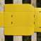 500 peças Caixas de armazenamento amarelas 285 x 197 x 108 mm, paletes de estoque restantes no atacado para revendedores. foto 3