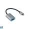 I TEC USB C auf Display Port Metal Adapter 1x DP 4K Ultra HD C31METALDP60HZ Bild 1