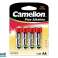 Batterij Camelion Alkaline LR6 Mignon AA (4 stuks) foto 2