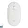 Logitech Pebble M350 Wireless Mouse OFF-WHITE 910-005716 зображення 1