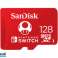 SanDisk MicroSDXC 100 MB 128 GB Nintendo SDSQXAO-128G-GNCZN fotoğraf 1