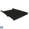LogiLink 19 pull-out shelf for cupboards depth: 600mm Black SF1S45B image 1
