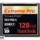 Sandisk 128 GB CF EXTREME Pro 160 MB / s kiskereskedelem - SDCFXPS-128G-X46 kép 1