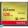 SanDisk CF Extreme 128 GB Extreme 120 MB / sn 85 MB perakende yazma SDCFXSB-128G-G46 fotoğraf 1