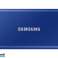 Samsung SSD hordozható SSD T7 2TB Indigo kék MU-PC2T0H / WW kép 1