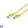 Patch Cable CAT6a RJ45 S/FTP 0 5m yellow 75711 0.5Y image 3