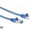 Patch Cable CAT6a RJ45 S/FTP 5m blue 75715 B image 1