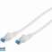 Patch cable CAT6a RJ45 S/FTP 7 5m white 75717 W image 2