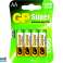 Batteries GP SUPER LR06 Mignon AA (4 pieces) 030.15AC4 image 1