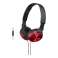 Fones de ouvido Sony MDR-ZX310R tamanho completo Rot MDRZX310R.AE foto 1