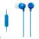 Слушалки Sony MDR-EX15APLI с микрофон Blau MDREX15APLI.CE7 картина 1