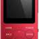 Sony Walkman 8GB (fényképek tárolása, FM rádió funkció) piros - NWE394R. CEW kép 1