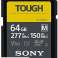 Sony SDXC M Tough serie 64GB UHS-II Klasse 10 U3 V60 - SFM64T foto 1