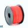Gembird ABS filament czerwony 3 mm 1kg 3DP-ABS3-01-R zdjęcie 1