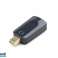 CableXpert Mini DisplayPort HDMI Adaptörü Siyah A-mDPM-HDMIF-01 fotoğraf 1