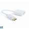 CableXpert DisplayPort to DVI Adapter A-DPM-DVIF-002-W image 1