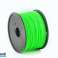 Gembird3 ABS filament Luminous Green 1.75 mm 1 kg 3DP-ABS1.75-01-LG image 1