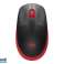 Logitech Kablosuz Mouse M190 Kırmızı perakende satış 910-005908 fotoğraf 1