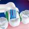 Brosses blanches 3D Oral-B pour brosse à dents électrique - Paquet de 4 photo 4