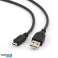 Kabel CableXpert Micro-USB 1 m CCP-mUSB2-AMBM-1M fotka 1