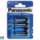 Batterie Panasonic  Blau  General R6 Mignon AA  4 St. Bild 1