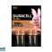 Battery Duracell Alkaline Plus Extra Life MN1500/LR06 Mignon AA (4-Pack) image 1