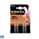 Duracell Alkaline Plus Extra Life MN2400/LR03 Micro AAA Battery (4-Pack) image 1