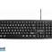 Gembird Standard Keyboard with BIG Letters, US Layout, Black - KB-US-103 image 2