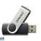 Intenso Basic Line - 64 GB - USB Type-A - 2.0 - 28 MB/s - Rotating Bezel - Black - Silver 3503490 image 1