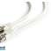 CableXpert FTP Cat6 Patch cord, white, 3 m - PP6-3M/W image 1