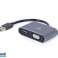 CableXpert USB-auf-HDMI+VGA-Display-Adapter, Spacegrau - A-USB3-HDMIVGA-01 foto 1