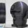 Filament Gembird, PLA Three galaxy black 1,75 mm, 1 kg 3DP-PLA-MX3-01-GBK fotografia 1