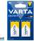 Varta Batterie Alkaline, E-Block, 6LR61, 9V - Energy, Блистер (опаковка от 2) картина 1