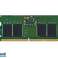 Kingston ValueRAM 8 GB 4800 MHz 262 pinos SO-DIMM CL40 DDR5 KVR48S40BS6-8 foto 1