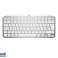 „Logitech MX Keys Mini Bluetooth“ klaviatūra – šviečia šviesiai pilka – 920-010480 nuotrauka 1