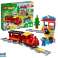 LEGO DUPLO garo traukinys, statybinis žaislas - 10874 nuotrauka 1