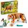 LEGO Creator Majestic Tiger būvniecības rotaļlieta — 31129 attēls 1