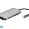 D-Link 8'i 1 Arada USB-C Hub HDMI/Ethernet/Kart Okuyucu/USB-C DUB-M810 fotoğraf 1