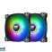 Thermaltake PC Case Fan PURE Duo 14 ARGB Sync -2pcs - CL-F116-PL14SW-A image 1