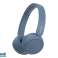 Sony WH CH520 bezdrátová stereofonní sluchátka s mikrofonem modrá WHCH520L. FER fotka 2