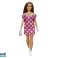Mattel Barbie Fashionistas Vitiligo dukke i prikket kjole GRB62 billede 1