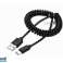 CableXpert USB Type C kábel 0 6 m fekete CC USB2C AMCM 0,6M kép 1